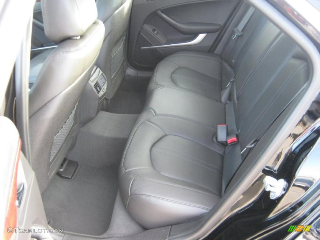 Ebony Interior 2011 Cadillac CTS 3.0 Sedan Photo #39702603