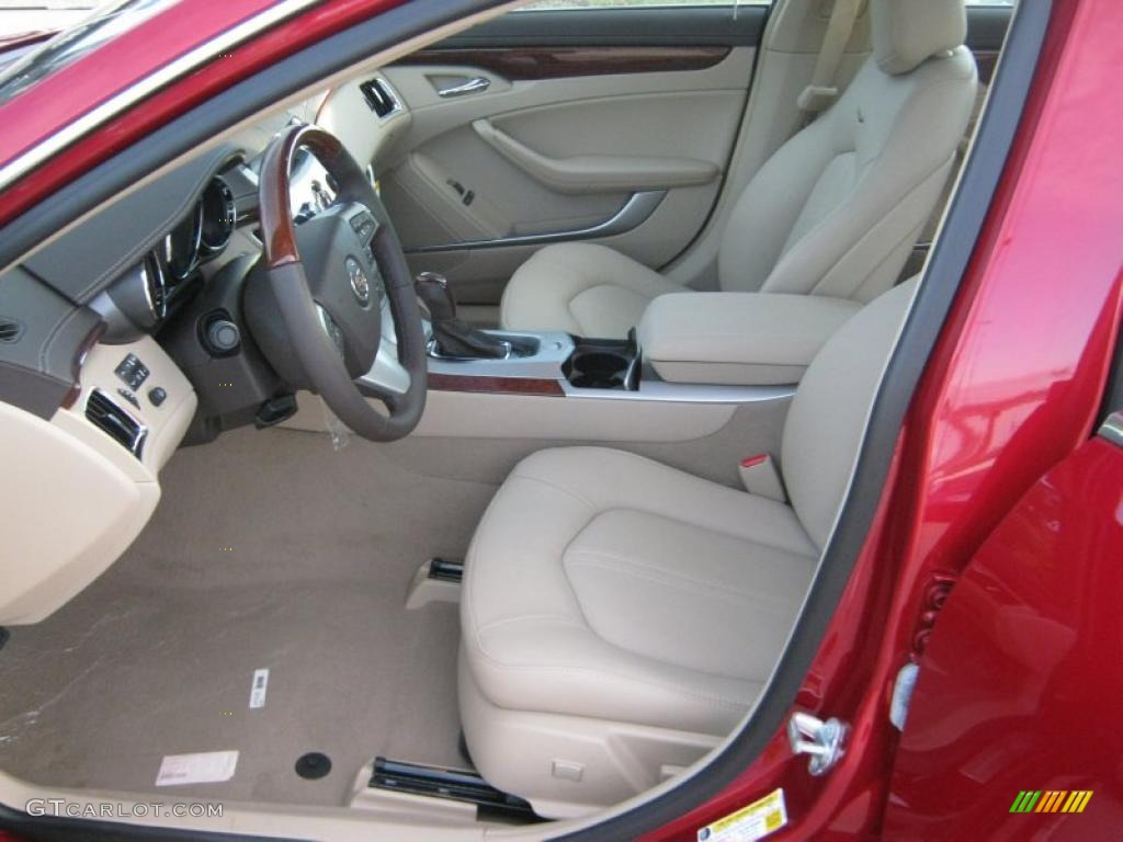 Cashmere/Cocoa Interior 2011 Cadillac CTS 3.0 Sedan Photo #39703459