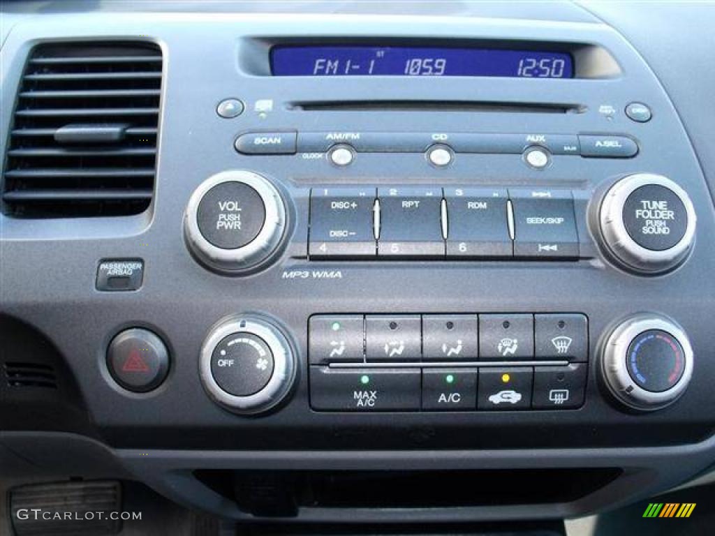 2008 Honda Civic LX Sedan Controls Photo #39704083
