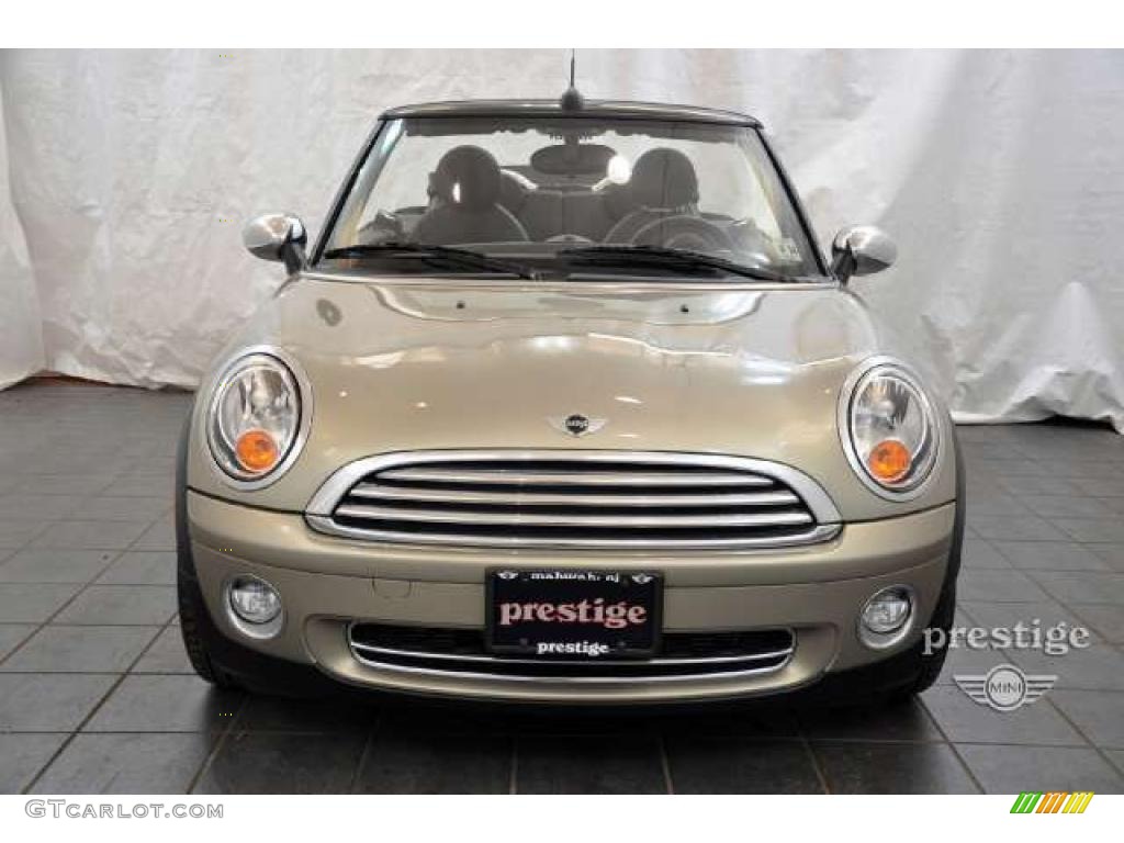 2010 Cooper Convertible - Sparkling Silver Metallic / Punch Carbon Black Leather photo #6