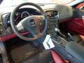 Ebony Black/Red 2011 Chevrolet Corvette Z06 Interior Color