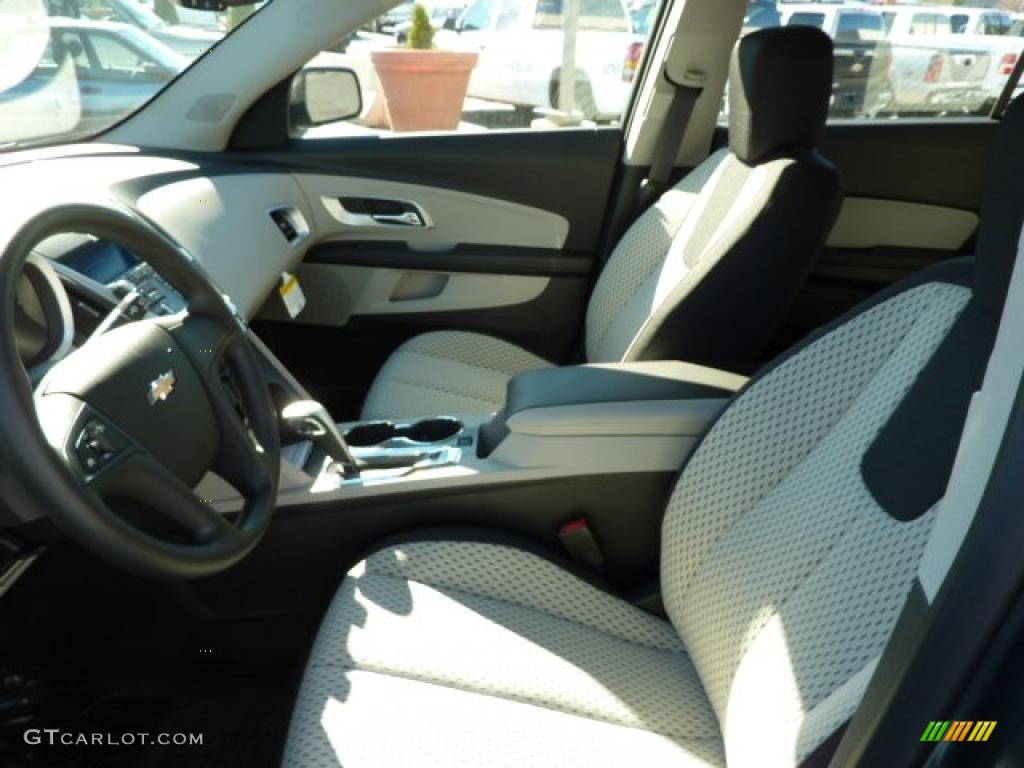 Light Titanium/Jet Black Interior 2011 Chevrolet Equinox LS AWD Photo #39705519