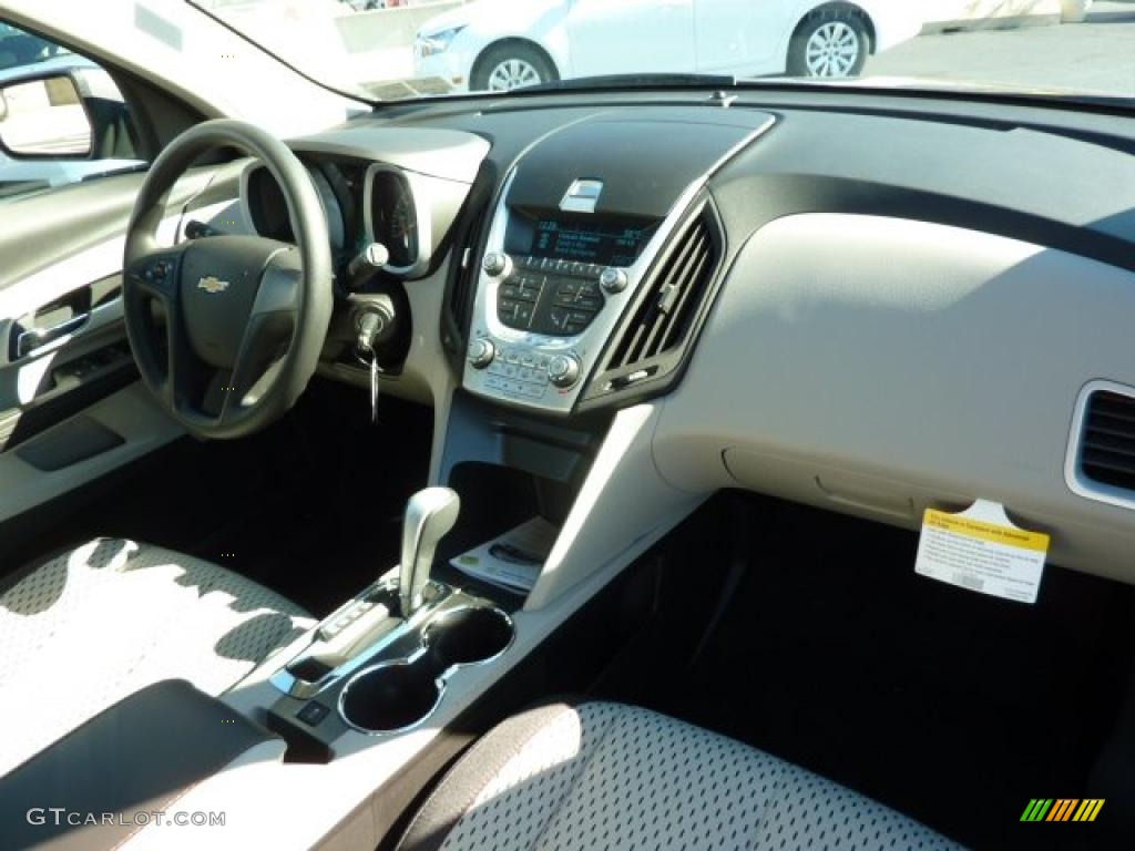 2011 Chevrolet Equinox LS AWD Light Titanium/Jet Black Dashboard Photo #39705531