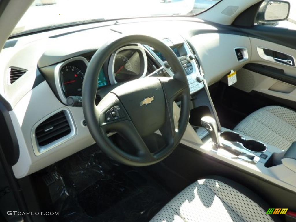 Light Titanium/Jet Black Interior 2011 Chevrolet Equinox LS AWD Photo #39705611