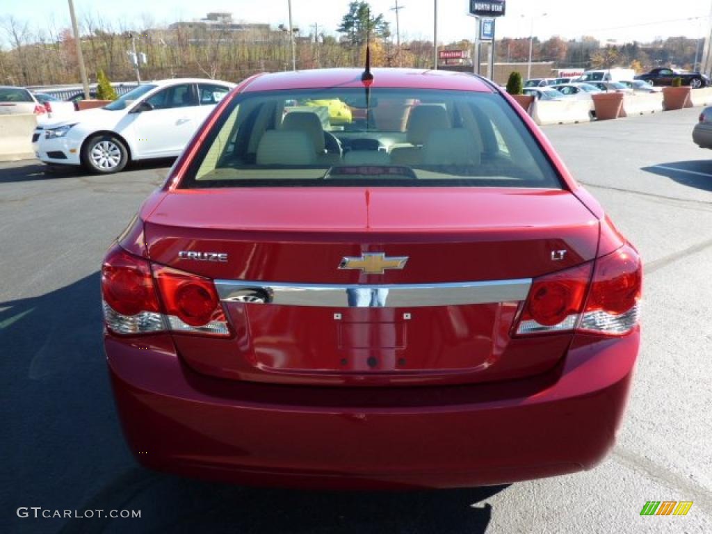Crystal Red Metallic Tintcoat 2011 Chevrolet Cruze LT Exterior Photo #39705799