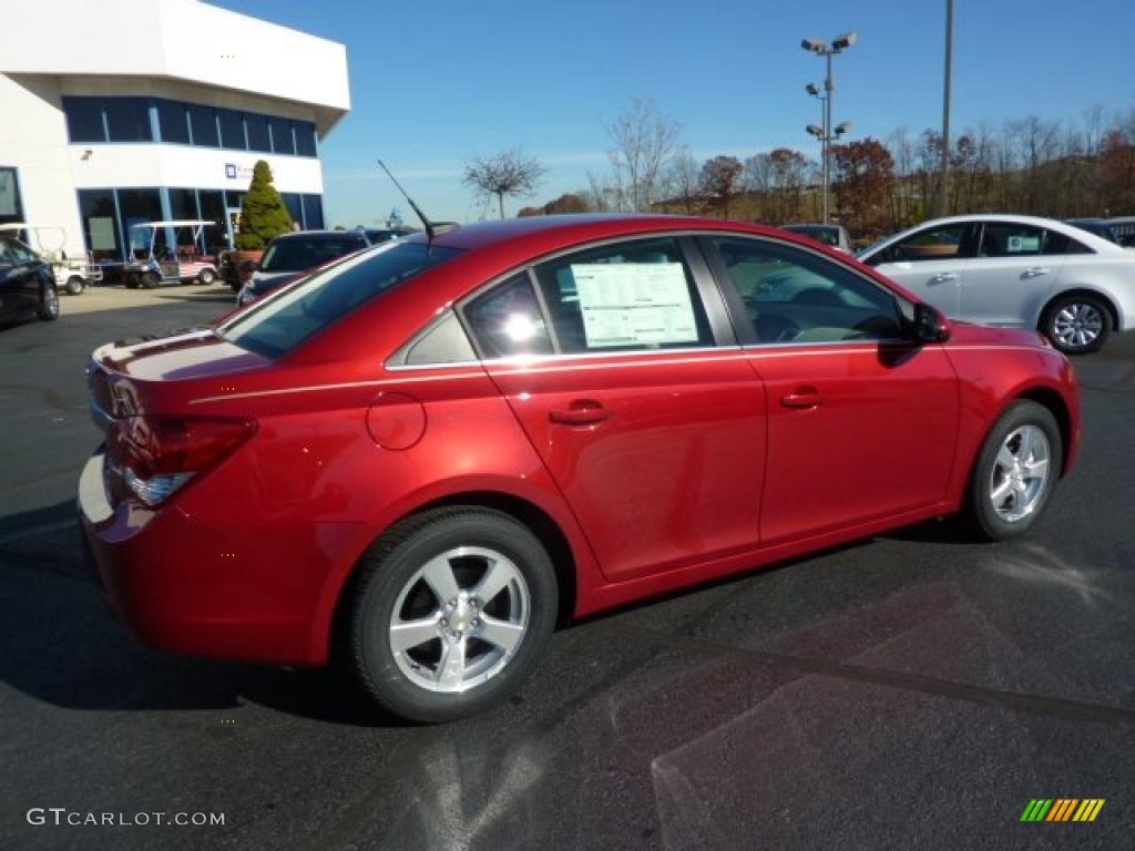 Crystal Red Metallic Tintcoat 2011 Chevrolet Cruze LT Exterior Photo #39705859