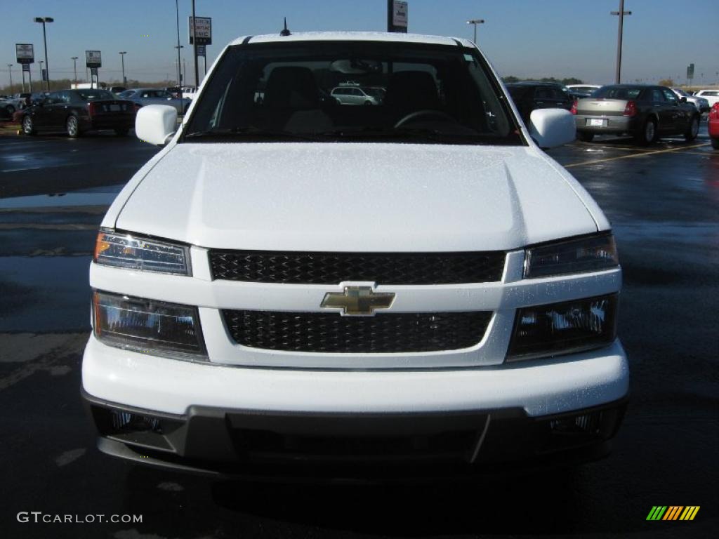 Summit White 2011 Chevrolet Colorado LT Extended Cab Exterior Photo #39705871