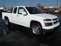 2011 Summit White Chevrolet Colorado LT Extended Cab  photo #3