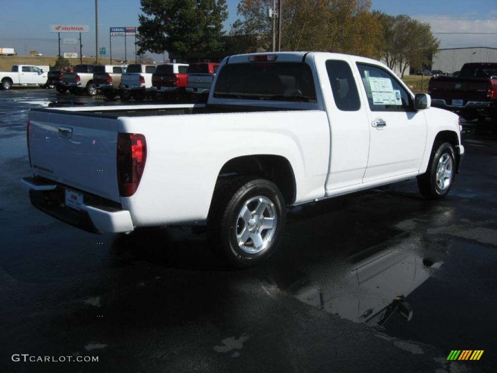 Summit White 2011 Chevrolet Colorado LT Extended Cab Exterior Photo #39705895