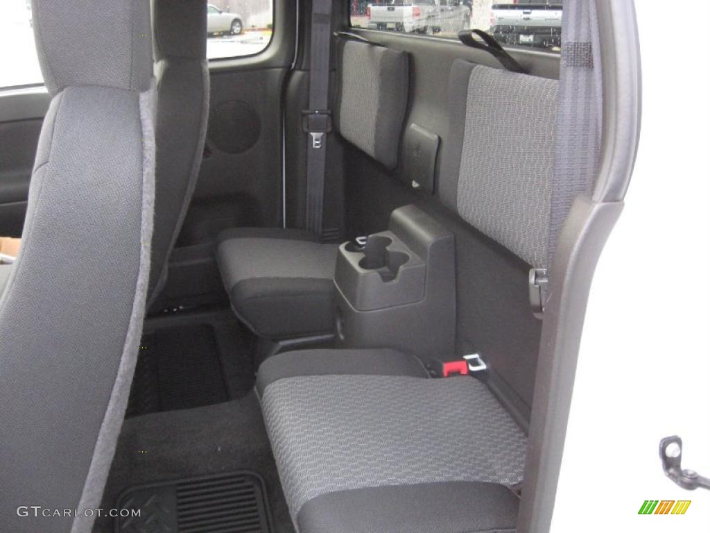 Ebony Interior 2011 GMC Canyon SLE Extended Cab 4x4 Photo #39706475