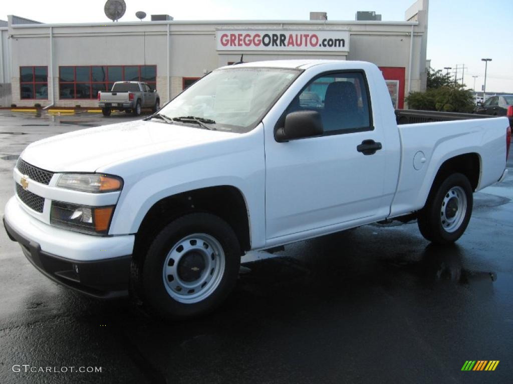 Summit White Chevrolet Colorado