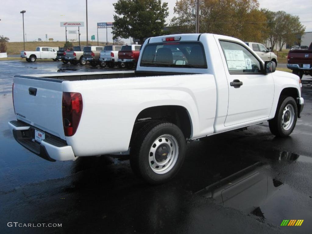 Summit White 2011 Chevrolet Colorado Work Truck Regular Cab Exterior Photo #39706605