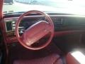 1992 Buick Park Avenue Dark Red Interior Dashboard Photo