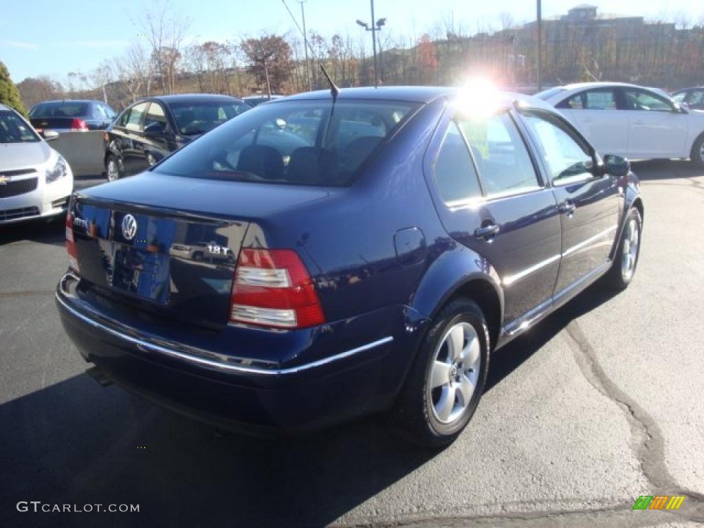 2004 Jetta GLS 1.8T Sedan - Galactic Blue Metallic / Black photo #3