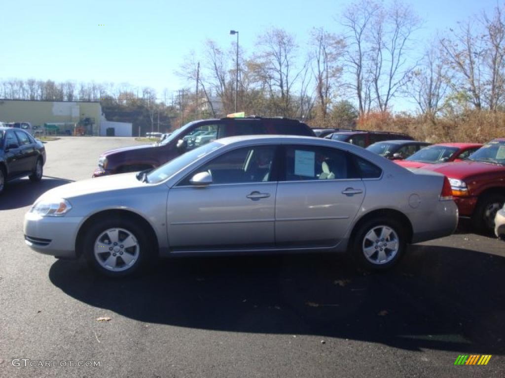 2007 Impala LT - Silverstone Metallic / Ebony Black photo #9