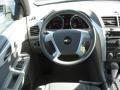 Dark Gray/Light Gray 2011 Chevrolet Traverse LS Steering Wheel