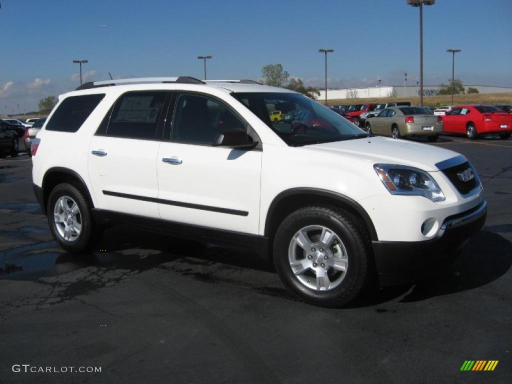 Summit White 2011 GMC Acadia SL Exterior Photo #39708935