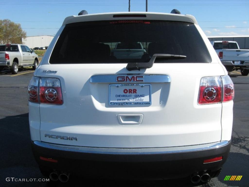 2011 Acadia SL - Summit White / Ebony photo #5