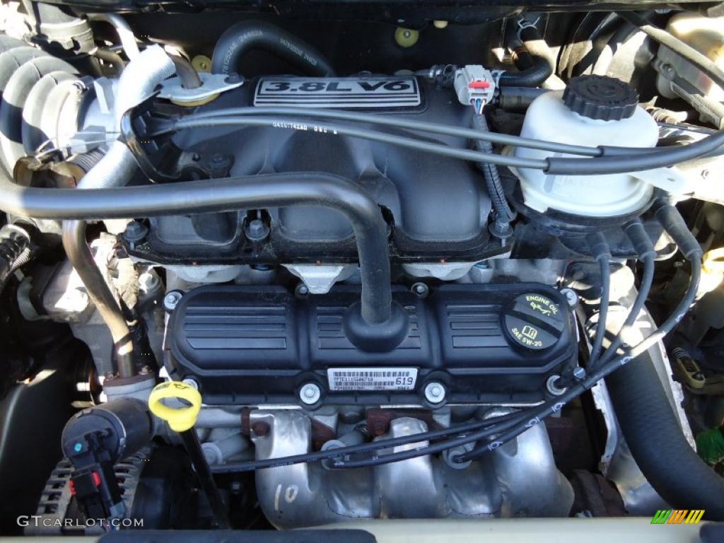 2006 Dodge Grand Caravan SXT 3.8L OHV 12V V6 Engine Photo #39708979