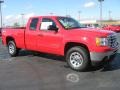 2011 Fire Red GMC Sierra 1500 SL Extended Cab 4x4  photo #3