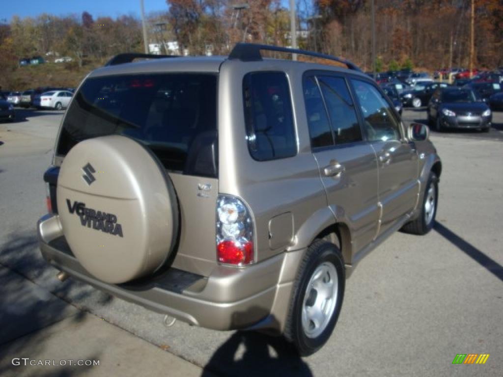 2005 Grand Vitara LX 4WD - Cool Beige Metallic / Beige photo #2