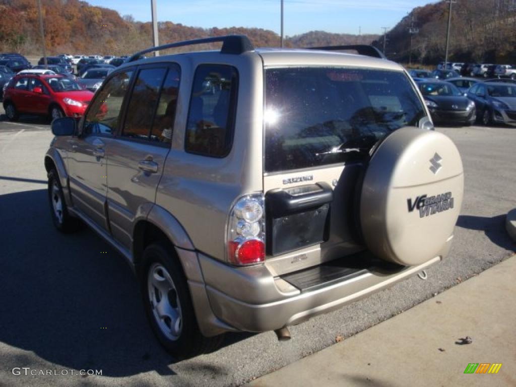2005 Grand Vitara LX 4WD - Cool Beige Metallic / Beige photo #4