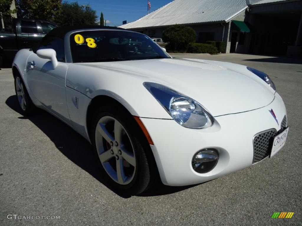 Pure White 2008 Pontiac Solstice Roadster Exterior Photo #39710403