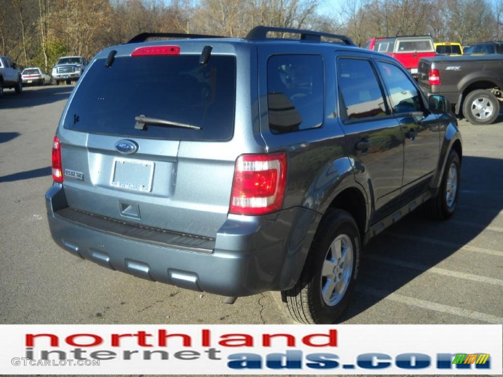 2010 Escape XLT 4WD - Steel Blue Metallic / Charcoal Black photo #6