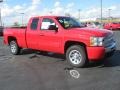 Victory Red 2011 Chevrolet Silverado 1500 LS Extended Cab Exterior
