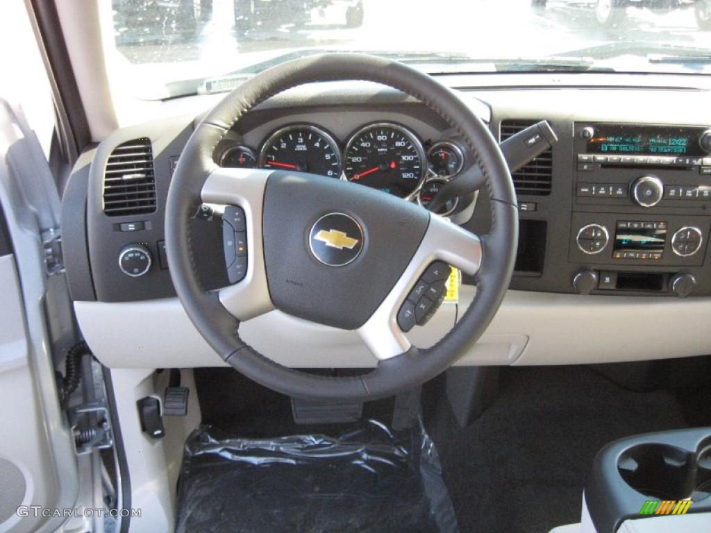 2011 Silverado 1500 LT Extended Cab - Sheer Silver Metallic / Light Titanium/Ebony photo #7