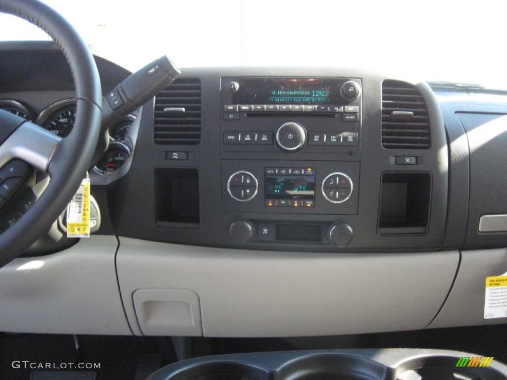 2011 Silverado 1500 LT Extended Cab - Sheer Silver Metallic / Light Titanium/Ebony photo #8