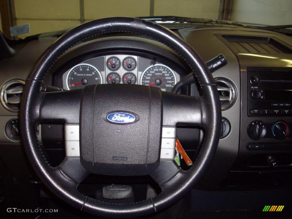 2005 F150 FX4 SuperCab 4x4 - Black / Black photo #14