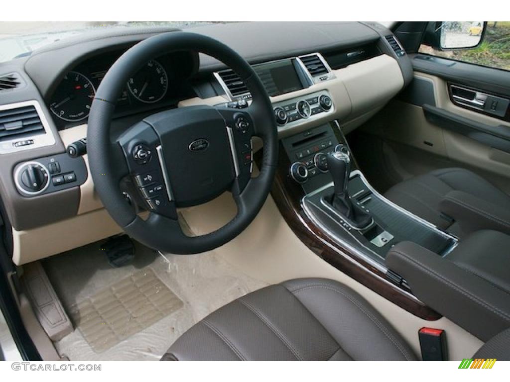 Arabica/Almond Interior 2011 Land Rover Range Rover Sport HSE LUX Photo #39712735