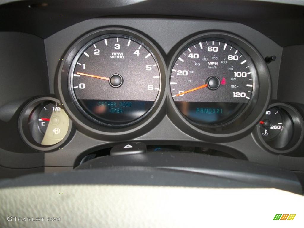 2011 Chevrolet Silverado 1500 Regular Cab 4x4 Gauges Photo #39713047