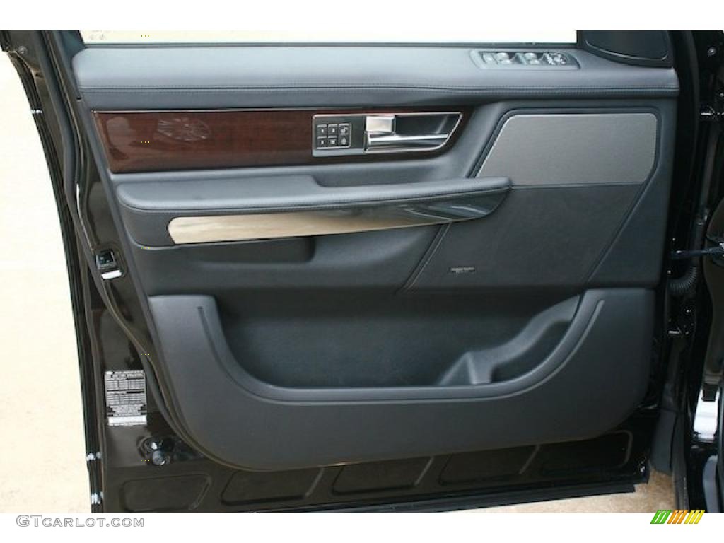 2011 Land Rover Range Rover Sport HSE LUX Ebony/Ebony Door Panel Photo #39713127