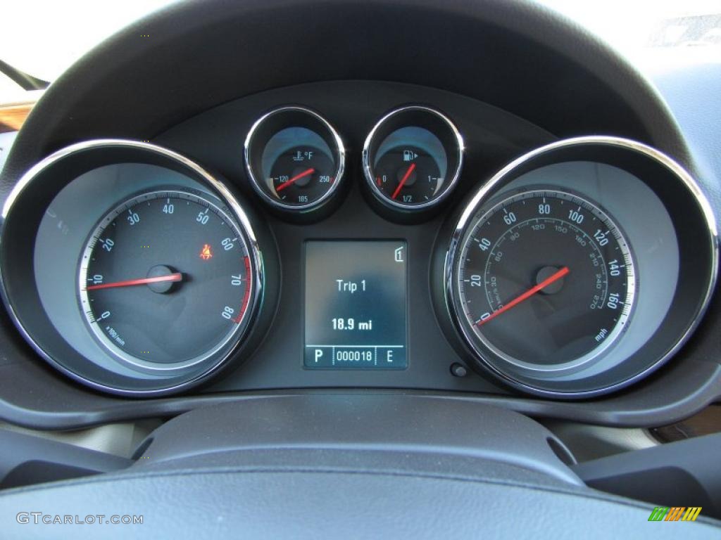 2011 Buick Regal CXL Gauges Photo #39715135