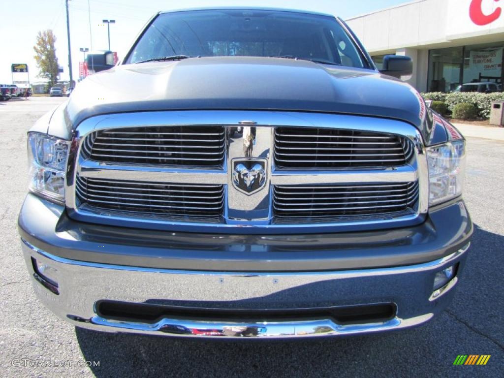 2010 Ram 1500 Big Horn Quad Cab - Mineral Gray Metallic / Dark Slate/Medium Graystone photo #2