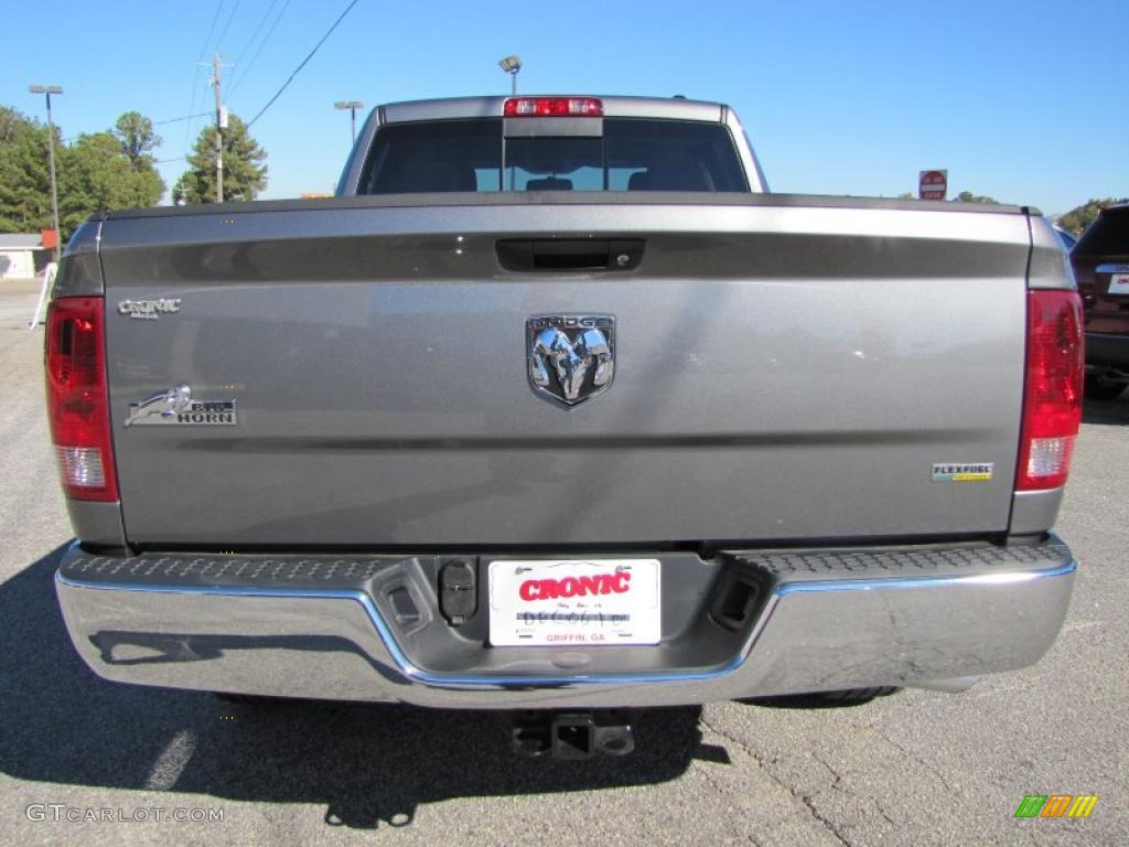 2010 Ram 1500 Big Horn Quad Cab - Mineral Gray Metallic / Dark Slate/Medium Graystone photo #6