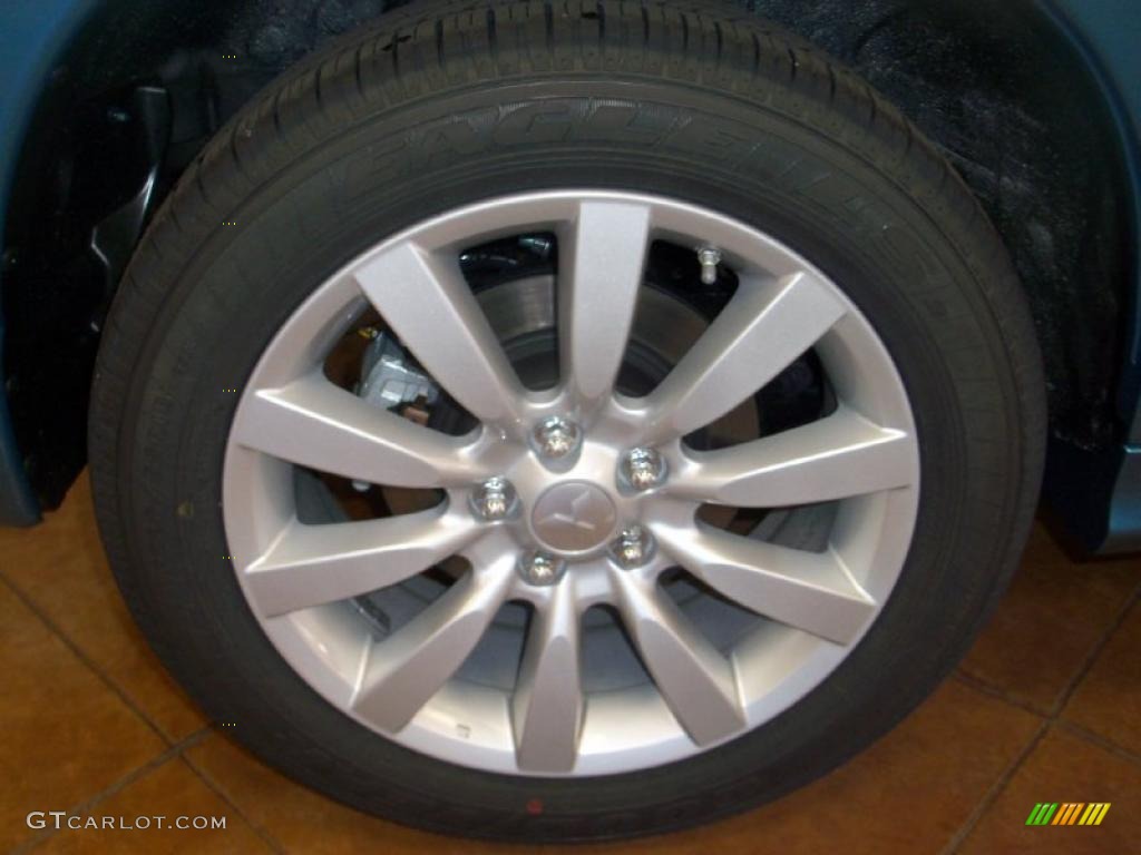 2011 Mitsubishi Outlander Sport SE 4WD Wheel Photo #39715835