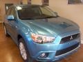 Laguna Blue Metallic 2011 Mitsubishi Outlander Sport SE 4WD Exterior