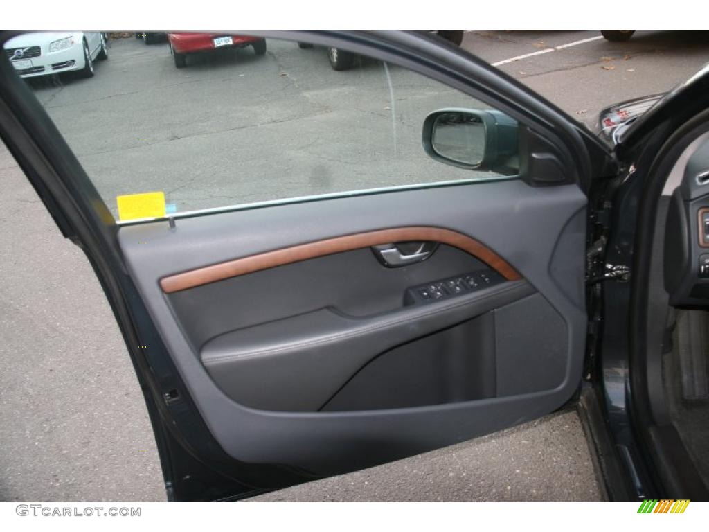 2010 Volvo S80 3.2 Anthracite Door Panel Photo #39717543