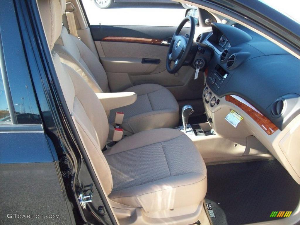 2011 Chevrolet Aveo LT Sedan interior Photo #39717775
