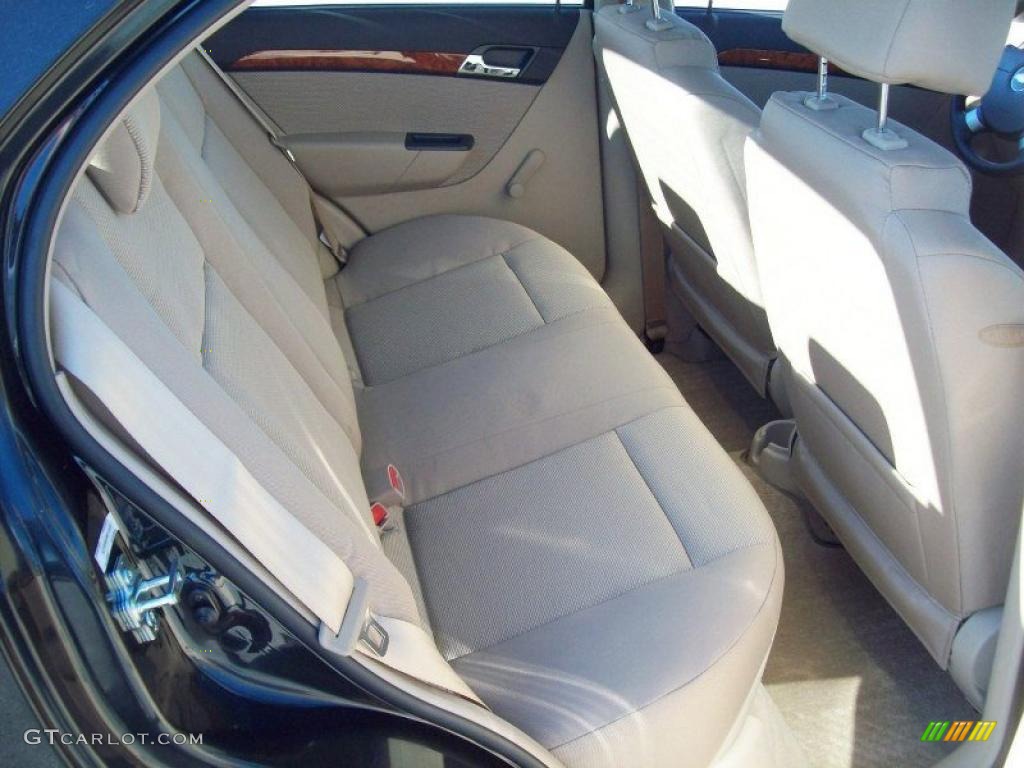 Neutral Interior 2011 Chevrolet Aveo LT Sedan Photo #39718043