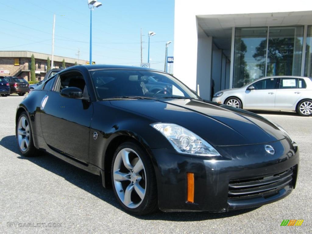 Magnetic Black Pearl 2006 Nissan 350Z Coupe Exterior Photo #39718635
