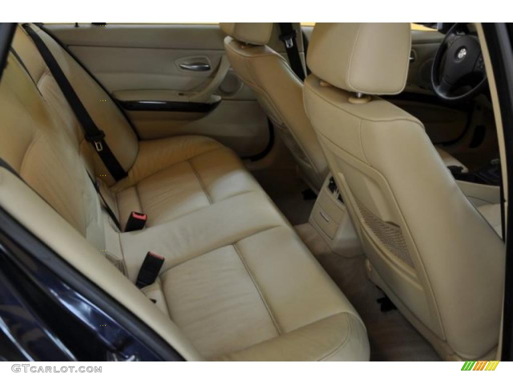 2007 3 Series 328xi Wagon - Monaco Blue Metallic / Beige photo #13