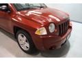 2008 Inferno Red Crystal Pearl Jeep Compass Sport  photo #41