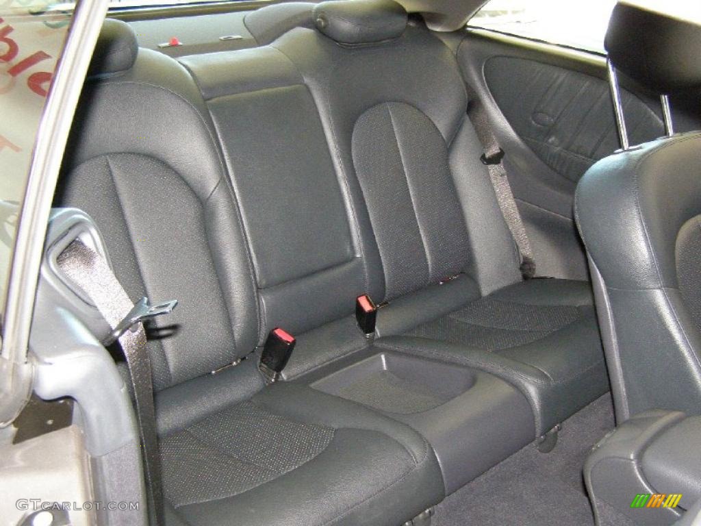 Charcoal Interior 2004 Mercedes-Benz CLK 320 Coupe Photo #39722143