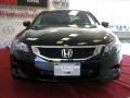 2009 Crystal Black Pearl Honda Accord LX-S Coupe  photo #2