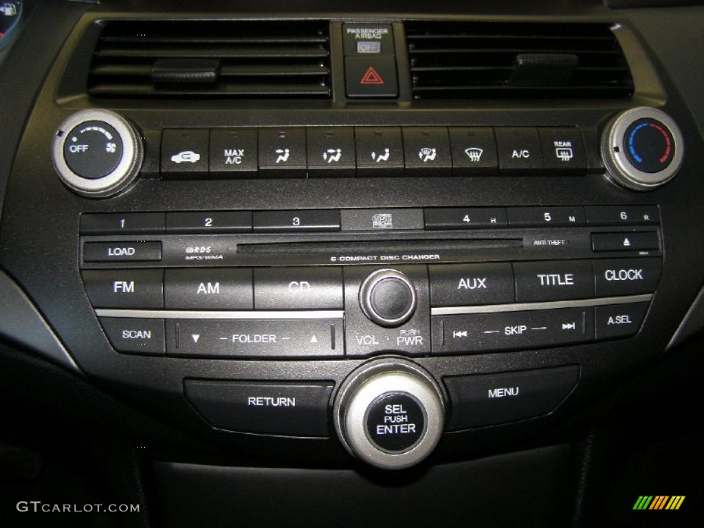 2009 Honda Accord LX-S Coupe Controls Photo #39722731