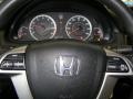 Black 2009 Honda Accord LX-S Coupe Steering Wheel
